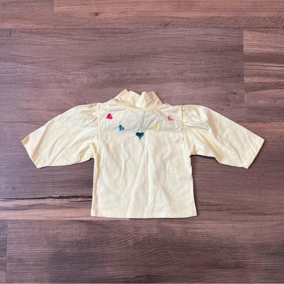 VTG Little by Little 2-Piece Long Sleeve & Puff Paint Sweater Jacket Set 0/6m - Picture 15 of 16